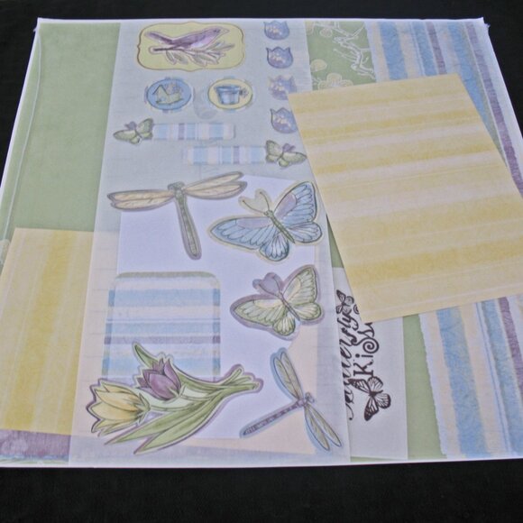 One Pkg Creative Memories Pastel Spring Additions - Picture 5 of 5
